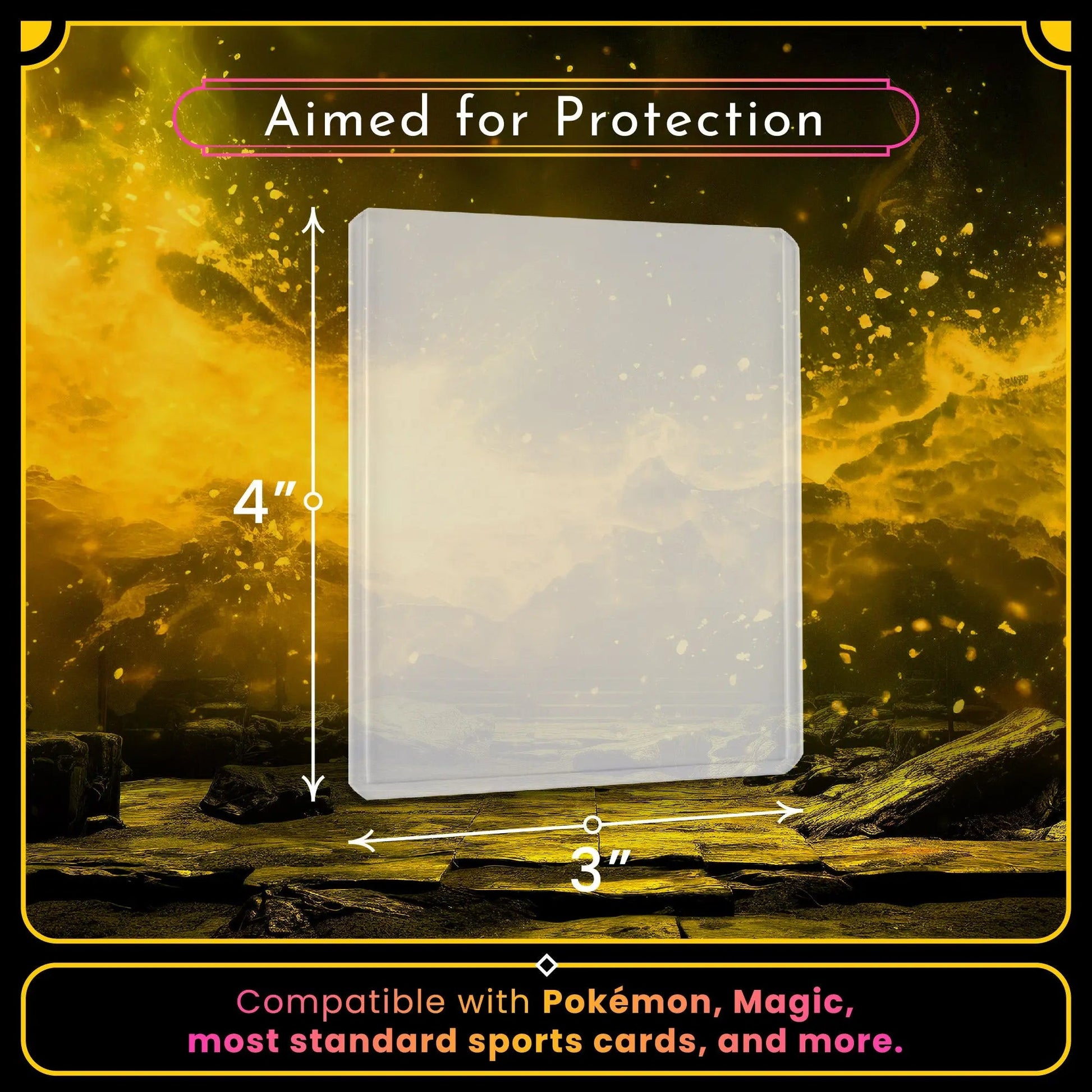 Legendary Protectors 25ct per Pack Toploader Card Holder for Collectib Legendary Protectors 25ct per Pack Toploader Card Holder for Collectib